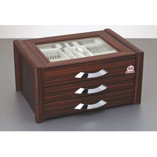 Almond Saten 89 Parça Lüx Sandık Set 304 Kalite - 3 mm