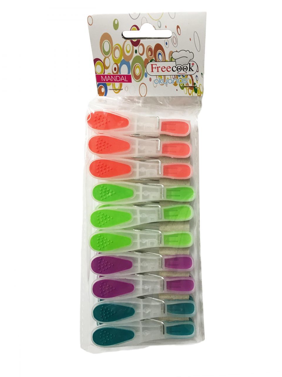 Free Cook Plastik Mandal 10 Adet