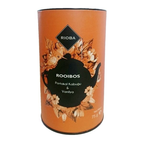 Rioba Rooibos Portakal Kabuğu & Vanilya Çayı Karışımı 75 gr