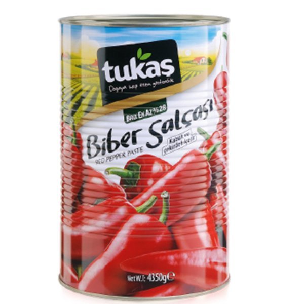 Tukaş Biber Salçası 4350 gr