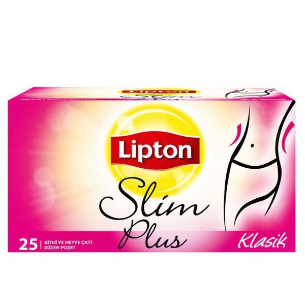 Lipton Slim Plus Klasik Bitki Çayı 25 Adet 50 gr