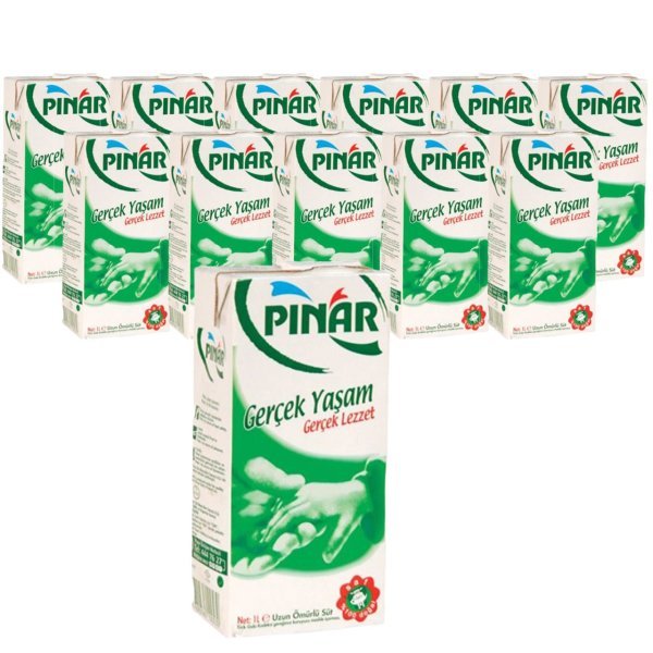 Pınar Uht 1 lt Süt x 12 Adet