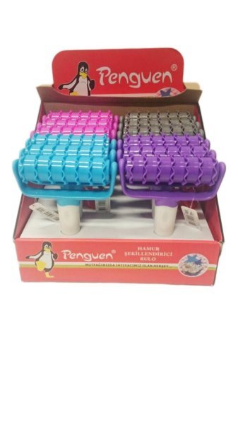 Penguen 1743 Hamur Şekillendirici Dalgalı Rulo Kahve