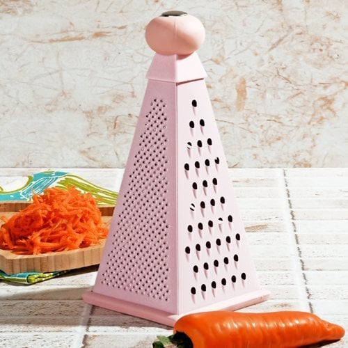 Kosova RND-054 Paslanmaz Çelik Rende Pembe