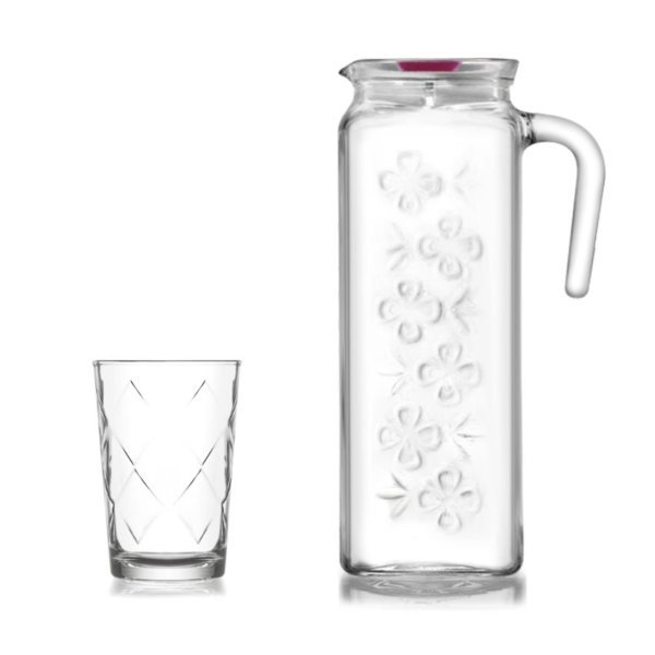 Lav Mevsim Sürahi Seti 7 Parça